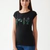 Ona TATUUM T-Shirty | T-Shirt Damski Z Nadrukiem Amanda